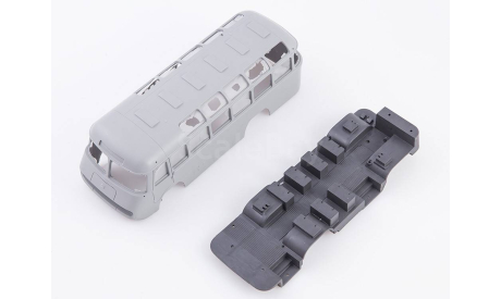 Сборная модель Автобус 672А 4086AVD, сборная модель автомобиля, AVD Models, ПАЗ, scale43