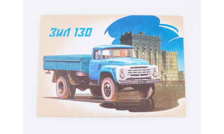 Сборная модель ЗиЛ-130 (с поздней решеткой радиатора) бортовой 3502AVD, сборная модель автомобиля, AVD Models, scale35