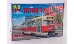 Сборная модель Трамвай Tatra-T2 Татра 4069AVD