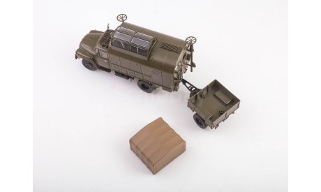 Масштабная модель СКП-11 (130) с прицепом SSM7069, масштабная модель, Start Scale Models (SSM), ЗИЛ, scale43