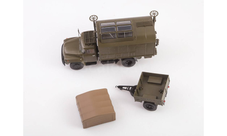 Масштабная модель СКП-11 (130) с прицепом SSM7069, масштабная модель, Start Scale Models (SSM), ЗИЛ, scale43