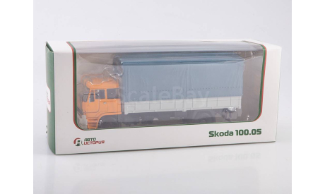 Масштабная модель Skoda 100.05 Шкода 103885, масштабная модель, Автоистория (АИСТ), Škoda, scale43