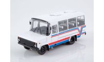 Масштабная модель курганский автобус 3974 0260MP, сборная модель автомобиля, ModelPro, КАвЗ, scale43