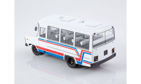 Масштабная модель курганский автобус 3974 0260MP, сборная модель автомобиля, ModelPro, КАвЗ, scale43