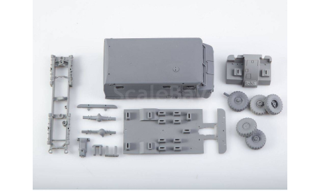 Сборная модель КПП-66 1678AVD, сборная модель автомобиля, scale43, AVD Models, ГАЗ