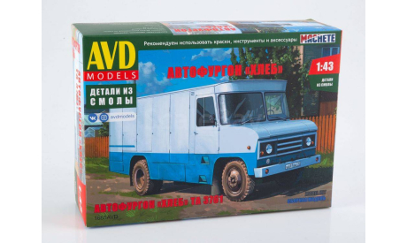 Сборная модель Автофургон ’Хлеб’ ТА 3761 1665AVD, сборная модель автомобиля, AVD Models, Тарту, scale43