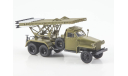 Масштабная модель БМ-13Н ’Катюша’ (Studebaker US6) Американский акцент, Легендарные грузовики СССР №112, масштабная модель, 1:43, 1/43, MODIMIO