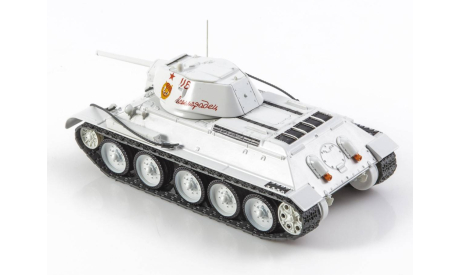 Масштабная модель T-34-76 Гром сражений, Наши Танки №9, масштабные модели бронетехники, scale43, MODIMIO, Т-34