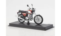 Масштабная модель Jawa 350/640 Retro 634 Дитя ностальгии Наши мотоциклы №77, масштабная модель мотоцикла, MODIMIO, scale24