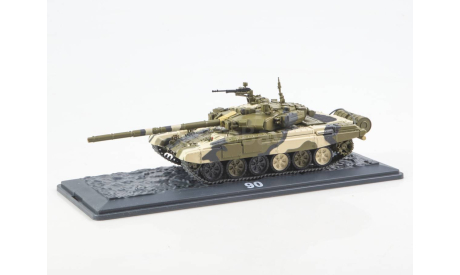 Масштабная модель Т-90, Уральский исполин, Наши Танки №15, масштабные модели бронетехники, MODIMIO, scale43