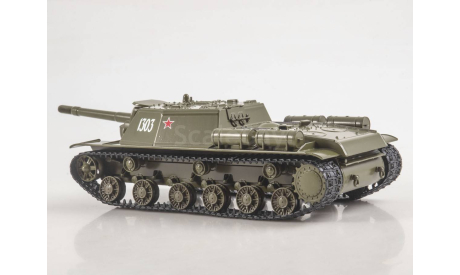 Масштабная модель СУ-152 Челябинская кувалда, Наши Танки №16, масштабные модели бронетехники, MODIMIO, Т-90, scale43