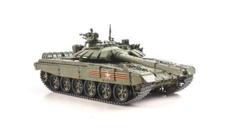 Масштабная модель T-72БЗ Дитя модернизации, Наши Танки №17, масштабные модели бронетехники, MODIMIO, Т-90, scale43