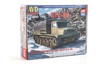 Сборная модель Средний артиллерийский тягач АТС-59 3026AVD, сборная модель автомобиля, AVD Models, scale43
