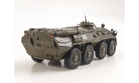 Масштабная модель БТР-80 Универсальный солдат, Наши Танки №25, масштабные модели бронетехники, MODIMIO, scale43