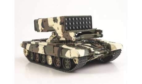 Масштабная модель TОС-1A Обжигающий ’солнцепёк’, Наши Танки №20, масштабные модели бронетехники, MODIMIO, ТОС, scale43