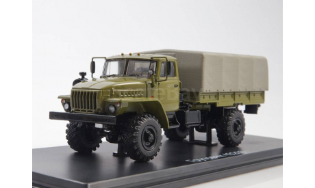 Урал 43206 бортовой с тентом SSM1473, масштабная модель, scale43, Start Scale Models (SSM)