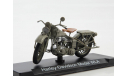 HARLEY-DAVIDSON WLA, Наши мотоциклы №25, масштабная модель мотоцикла, 1:24, 1/24, MODIMIO