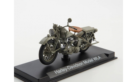HARLEY-DAVIDSON WLA, Наши мотоциклы №25, масштабная модель мотоцикла, 1:24, 1/24, MODIMIO