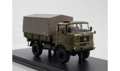 IFA W50L бортовой с тентом 4x4 SSM1467, масштабная модель, Start Scale Models (SSM), scale43