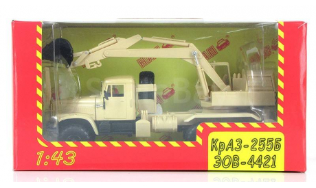 Н740 КрАЗ-255Б ЭОВ-4421, масштабная модель, 1:43, 1/43, Наш Автопром