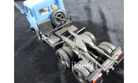 Н796 МАЗ 6422 седельный тягач (1981-1985), синий, масштабная модель, 1:43, 1/43, Наш Автопром
