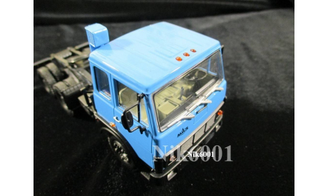 Н796 МАЗ 6422 седельный тягач (1981-1985), синий, масштабная модель, 1:43, 1/43, Наш Автопром
