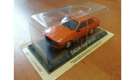 Автолегенды Румынская серия Dacia 1410 Sport, масштабная модель, 1:43, 1/43, DeAgostini