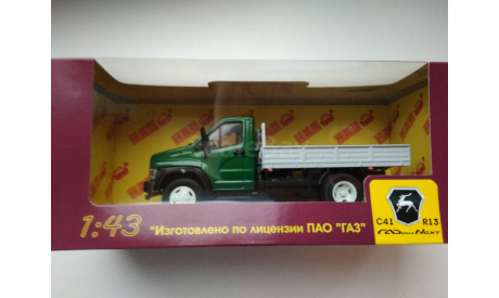 Н242.2 ГА3он Некст С41R13 зеленый, масштабная модель, scale43, Наш Автопром, ГАЗ