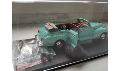 ЗиС 110Б фаэтон 1950 г. с двумя фигурками 43002G, масштабная модель, scale43, Kremlin vehicle park