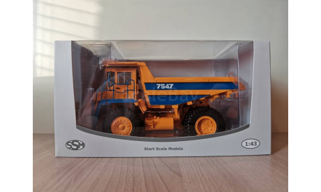 БЕЛАЗ-7547 SSM1443, масштабная модель, scale43, Start Scale Models (SSM)