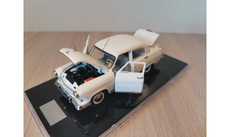 Волга Горький М-21И белая, масштабная модель, scale43, V43, ГАЗ