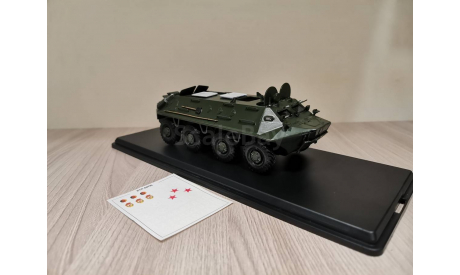 БТР-60ПА с интерьером, ручная работа, масштабная модель, scale43