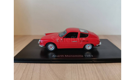 Fiat Abarth 1000 GT Monomille 1963 (red) NEO44605, масштабная модель, scale43, Neo Scale Models