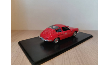 Fiat Abarth 1000 GT Monomille 1963 (red) NEO44605, масштабная модель, scale43, Neo Scale Models