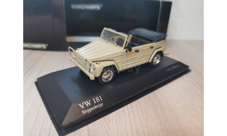 Volkswagen VW181 1969, масштабная модель, scale43, Minichamps