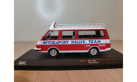 РАФ-2203 RAF 2203 техничка Lada Service Rally RAC395, масштабная модель, 1:43, 1/43, IXO Rally (серии RAC, RAM)
