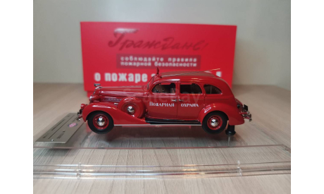 ЗиС-101 «Пожарная Охрана» г. Ленинград - 1951 г. Dip Models 110105, масштабная модель, scale43
