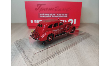 ЗиС-101 «Пожарная Охрана» г. Ленинград - 1951 г. Dip Models 110105, масштабная модель, scale43