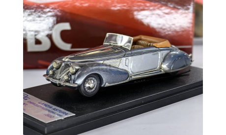 Lancia Astura cabriolet Pininfarina 1938 57G, масштабная модель, ABC, scale43