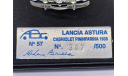 Lancia Astura cabriolet Pininfarina 1938 57G, масштабная модель, ABC, scale43