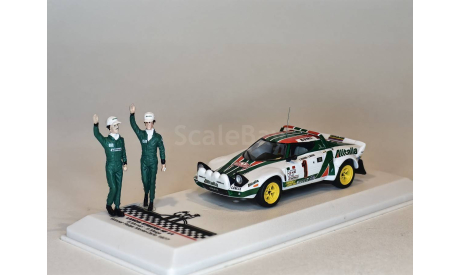 LANCIA Stratos HF Winner Rally Monte Carlo, Munari/Maiga (1977) SPRM001-77, масштабная модель, IXO Rally (серии RAC, RAM), scale43