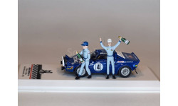 LANCIA Stratos HF #4 ’Team Chardonnet’ Darniche/Mahe победитель Rally Monte Carlo (с 2 фигурками) (1979) SPRM001-79