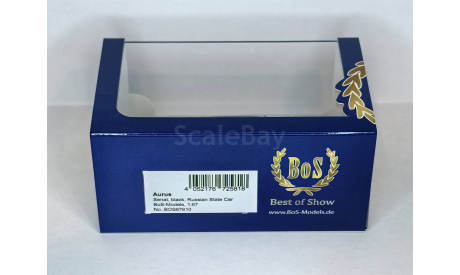 Масштабная модель Аурус AURUS SENAT Лимузин H0 BOS87610, масштабная модель, 1:87, 1/87, BoS-Models