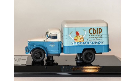 Фургон КИ-51 «СЫР – «МОСМОЛОКО» Dip Models 105189, масштабная модель, scale43, ГАЗ