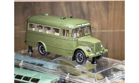 Масштабная модель Автобус Курганского завода тип «651А», «Штабной» г. Калуга – 1970е гг. Dip Models 165111, масштабная модель, КАвЗ, scale43