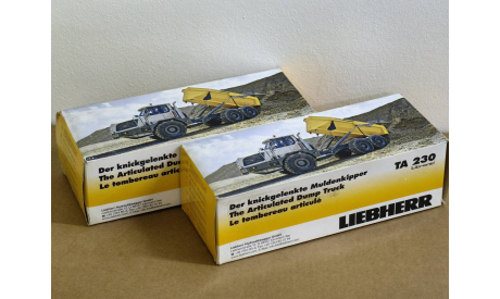 Масштабная модель Liebherr TA 230 Conrad, масштабная модель, scale50