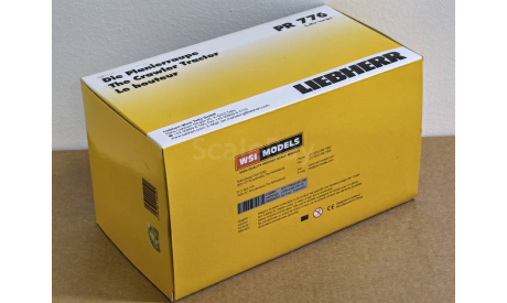 Масштабная модель Liebherr PR 776 бульдозер WSI, масштабная модель, scale50