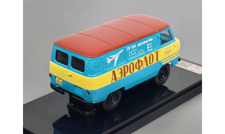 Масштабная модель Советский автомобиль тип 450 фургон - 1959 г. DIP MODELS 145033, масштабная модель, УАЗ, scale43