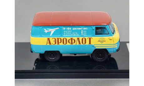 Масштабная модель Советский автомобиль тип 450 фургон - 1959 г. DIP MODELS 145033, масштабная модель, УАЗ, scale43