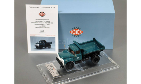 Масштабная модель ЗиЛ-ММЗ-555 самосвал, Великолукское АТХ - 1976 г. Dip Models 155505, масштабная модель, scale43